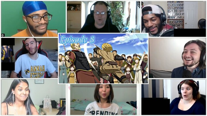 Vinland Saga episode 8 reaction mashup | ヴィンランド･サガ