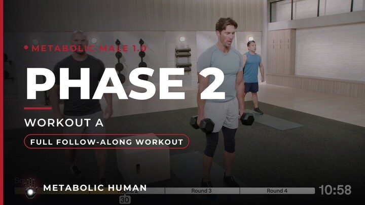15-MIN Fat Burn Workout for Men 男士全身燃脂跟练 | Metabolic Male 1.0 - Phase 2 Workout A