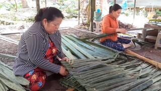 Mẹ Chồng Chỉ Nàng Dâu Cách Chầm Lá Cùng Bữa Cơm Đơn Giản Ngoài Vườn Mà Ngon| TKQ & Family T629