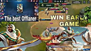 Original server Khaleed full Gameplay|MLBB|New hero(win every game with this hero)