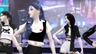 【AIR Girl Group】 Bản phát hành cuối cùng! Savage Popular Songs 220814 Hit Song Stage 4K The Sims 4 D