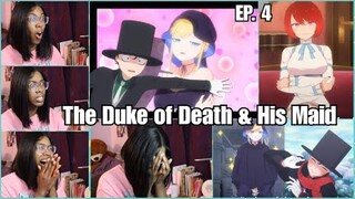 Harass Me Like Before! | A Witch? | The Duke of Death & His Maid Episode 4 Reaction | Lalafluffbunny