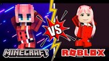 Minecraft VS Roblox Zero Two Dance Battle