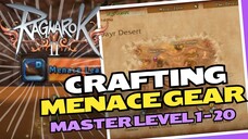 Panduan Lengkap Equipment Crafting Menace Gear ( ML 1 - 20 ) | Ragnarok Online 2 (RO2)