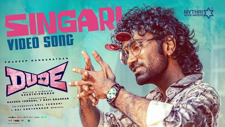 Singari Video Song Tamil 4K - Dude - Pradeep Ranganathan, Mamitha Baiju, Sai Abhyankar