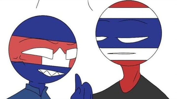 กัมพูชาด่าไทย เจอไทยตบมุกกลับ Meme Countryhumans