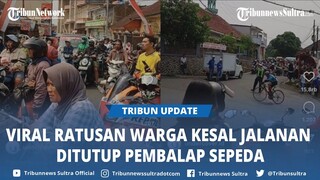 Viral Event Gowes di Kota Batu Bikin Ratusan Warga Kesal, Jalanan Ditutup para Pembalap Disoraki