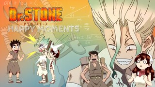 DR. STONE | Season 1 - Happy Moments [Feat.  Senku, Taiju & Yuzuriha]