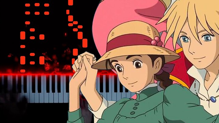 [Special Effect Piano] Nostalgic classic! Howl's Moving Castle OST "The Carousel of Life"/PianoDeuss