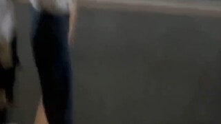 I'd rather fall to my death than let you touch me