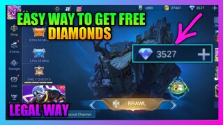 Easiest Way To Get Free Diamonds in Mobile Legends | How To Get Free Diamonds ML | Update MLBB
