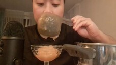 ASMR Applesauce 🍎 + Finger Licking ~ INTENSE TINGLES