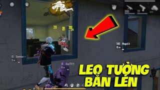 [FREE FIRE] CHIẾN THUẬT ĐẶT KEO LEO TƯỜNG LÊN NHÀ BẮN TEAM ĐỊCH TỪ ĐẰNG SAU CỰC ĐỈNH VÀ TANK BO !!!