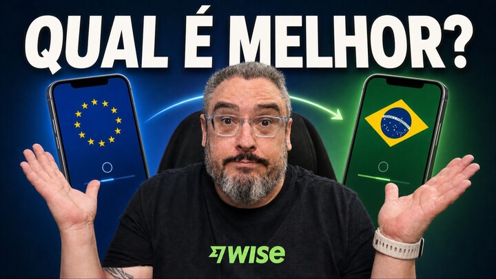Como enviar dinheiro para a Wise | testei 2 formas e deu o MESMO valor