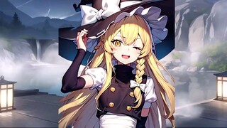 【Touhou・ASMR】ダウナーギャル System Kirisame Marisa and hot spring raw secret ヘッドスパ・マッサージで2024 も极上の Sleep! 【