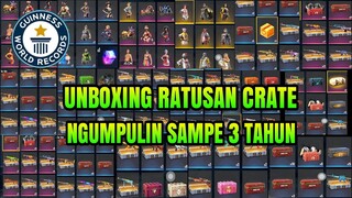 BUKA BUKA LOOT CRATE FREE FIRE | RATUSAN LOOT CRATE FREE FIRE - GUINNESS WORLD RECORDS