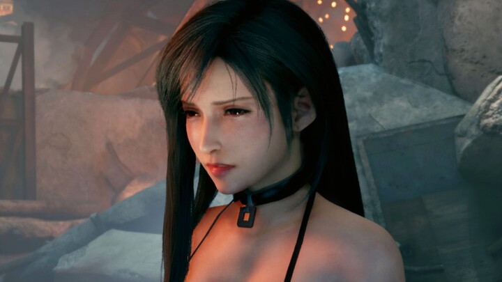 There's no way Tifa's swimsuit is too good