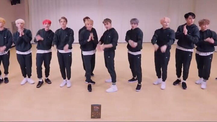 [ห้องซ้อมของเซเว่นทีน] ฉันชอบการเปลี่ยนรูปแบบและการเปลี่ยนจังหวะอย่างนุ่มนวลในห้องซ้อมของเซเว่นทีนมา