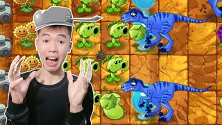 Plants vs Zombies 2 #89: Nhân BiBi Gặp Khủng Long Ở Map Mới