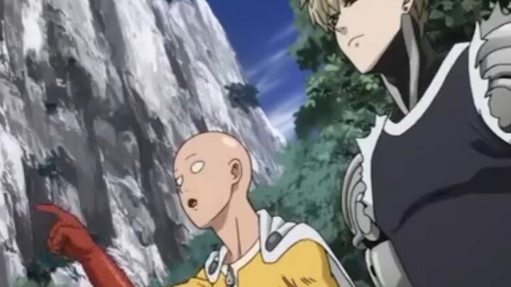 one punch man Saitama dan genos