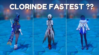 Clorinde Faster Then Yelan?? [Genshin Impact]