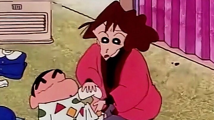 [Crayon Shin-chan] Uống cà phê nóng từ máy bán hàng tự động vào mùa đông. Shin-chan thật nghịch ngợm