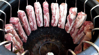 Nồi nướng kiểu Hàn Quốc BBQ - Món ăn đường phố Hàn Quốc