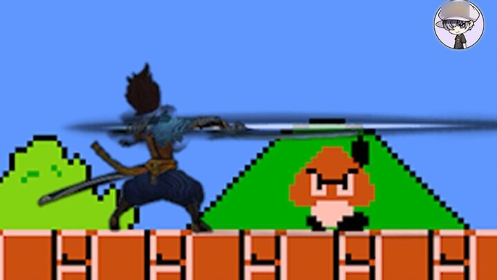 Ketika [LOL] datang ke [Mario] saya meledak!