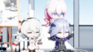 【崩坏3动画短片】女武神今天的训练~第六集【空中劈叉】