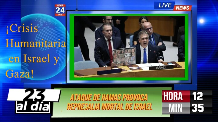 Noticia - "Conflicto en Gaza: Ataque de Hamas provoca represalia mortal de Israel"