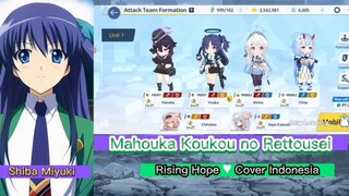 Mahouka Koukou no Rettousei x Blue Archive 🎶 Rising Hope ♥ Cover Indonesia