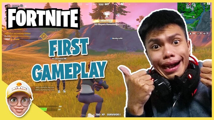 FIRST TIME PLAYING FORTNITE | PINOY GAMEPLAY