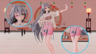 【MMD/布料解算】洛天依---千里邀月