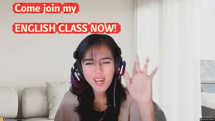 English online class with a friendly and patient teacher