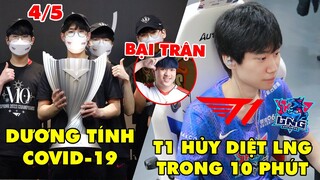 TIN GIẢI 417: HƠN NỮA ĐỘI HÌNH T1 DƯƠNG TÍNH COVID-19 | DOINB THỪA NHẬN BỊ T1 HỦY DIỆT | EGO TRỞ LẠI