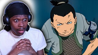 TEMARI VS SHIKAMARU - Naruto Episode 63-64 REACTION!