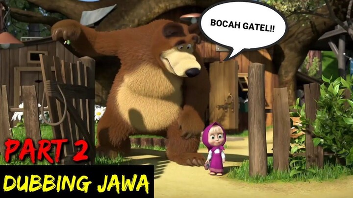DUBBING JAWA MASHA & BEAR (nonton bal part 2)