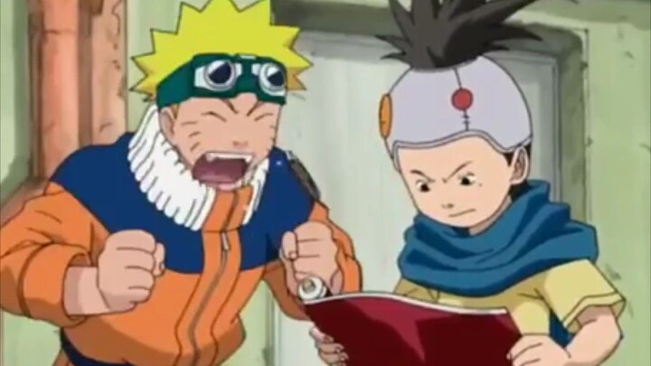 Naruto gak terima diajarin cakra sm si bocil😹