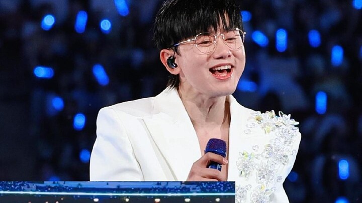 อวี๋เจี๋ย งานคอนเสิร์ตที่สนามกีฬาแห่งชาติ วันที่ 12: การร่วมแสดงของแขกรับเชิญ หยางคุน