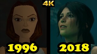 Evolution of Tomb Raider on PC (1996-2018)