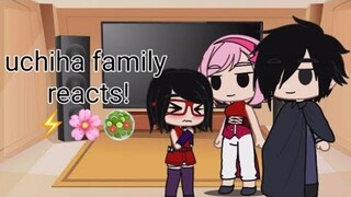 sakura, sasuke and sarada react to boruto and sarada [borusara]🥗🌸🍎