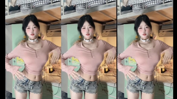 ระหว่างที่เพื่อนร่วมห้องของฉันไปเรียน ฉันจะเต้นให้เธอดูสักหน่อย! หวังว่าเธอจะชอบนะ!