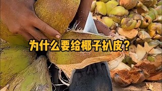 Tại sao chúng ta phải lột vỏ dừa? #Khoahọc #Mởkhóa #Dừa #Tiệndụngcựckỳ