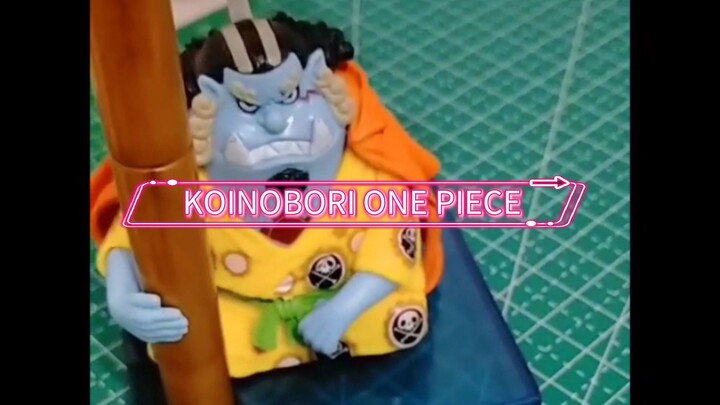 unboxing one piece figure koinobori