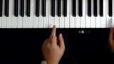 Versi piano dari "Mitsuba " nama Anda, pengajaran piano sederhana