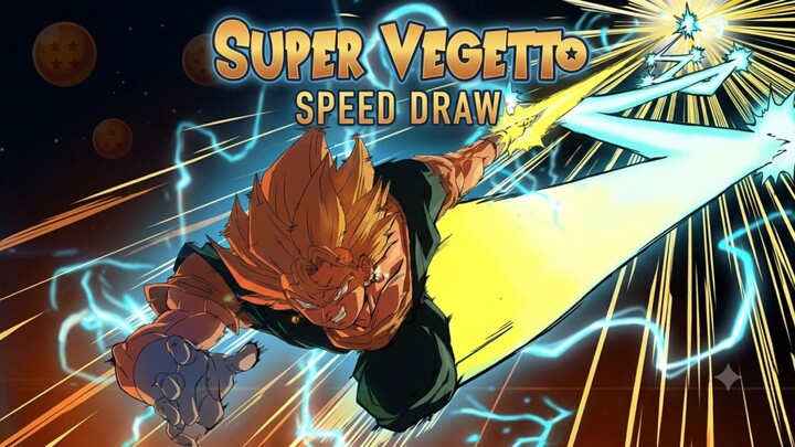 Speed Draw Super Vegetto🔥🔥 (Digital)