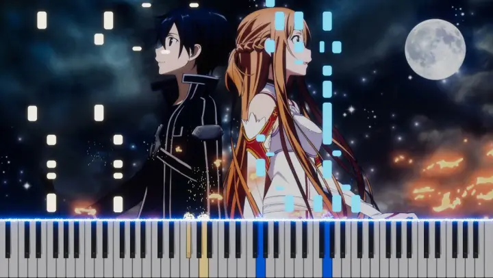 Catch the Moment - Sword Art Online Movie: Ordinal Scale Piano / Animenz (AI Transcription)