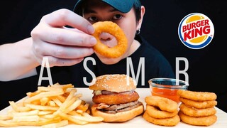 ASMR กินเบอร์เกอร์ | ASMR BURGER KING, CAMERAMAN GOES SOLO! | EATING SOUNDS | MUKBANG | FAH ASMR