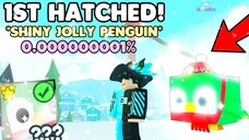 Trên tay pet SHINY HOLLY PENGUIN Cực kiếm tỷ lệ xuất hiện 1 phần tỷ - Pet Simulator X Christmas