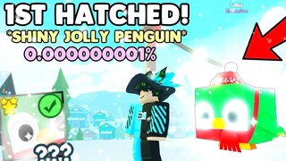 Trên tay pet SHINY HOLLY PENGUIN Cực kiếm tỷ lệ xuất hiện 1 phần tỷ - Pet Simulator X Christmas